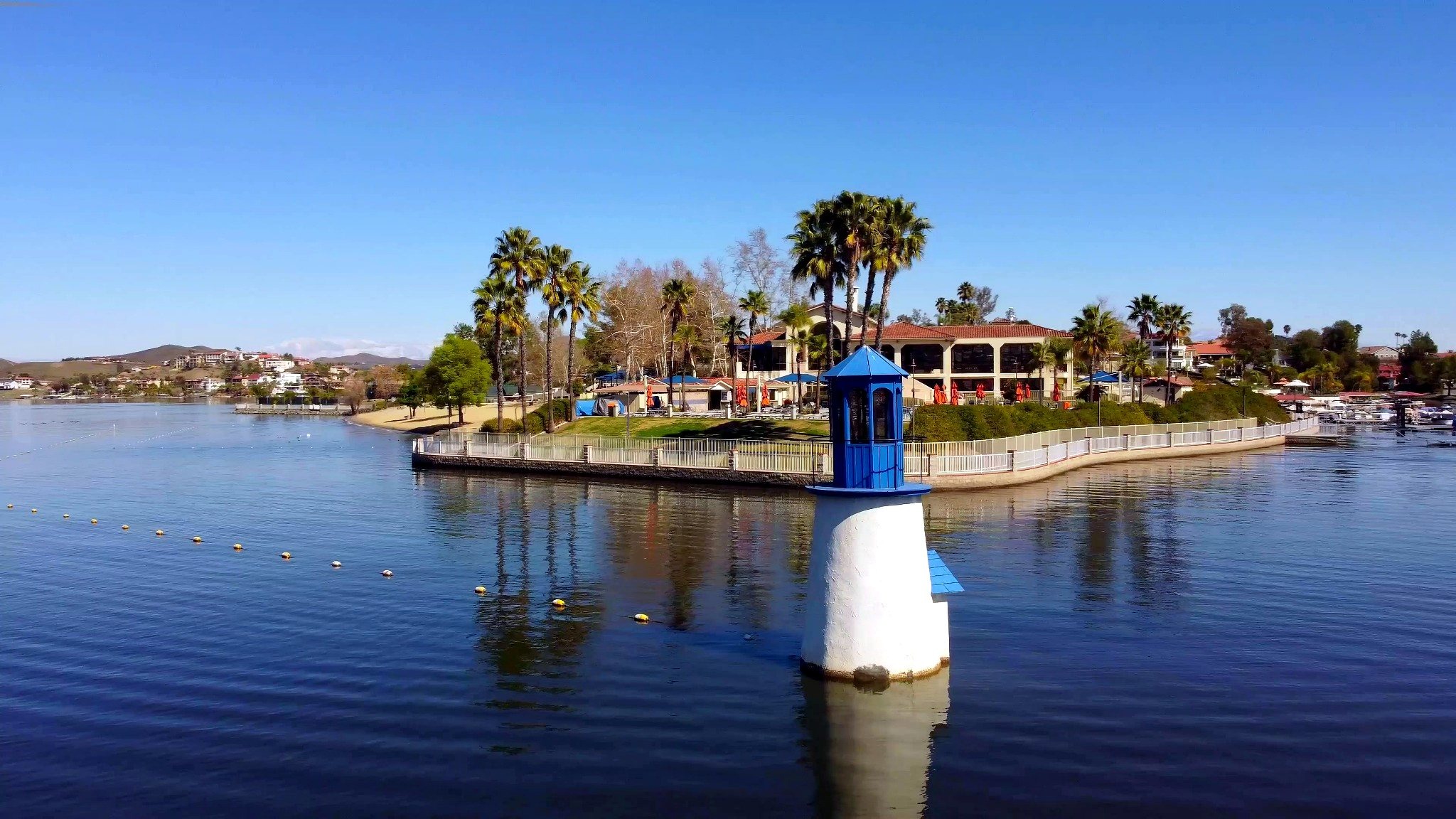 Canyon Lake waterfront and community landmark